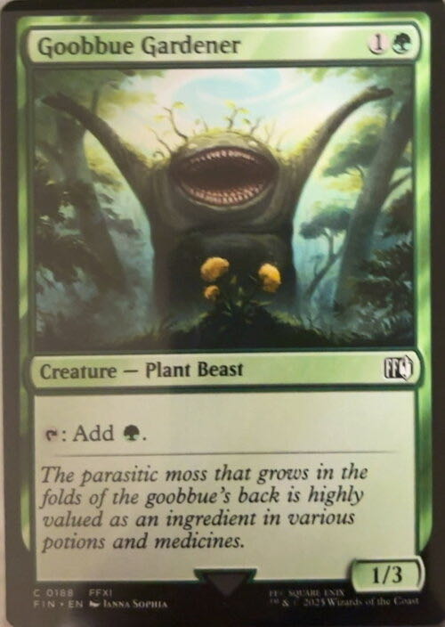 Goobbue Gardener  magic card collectible - Main Image 2