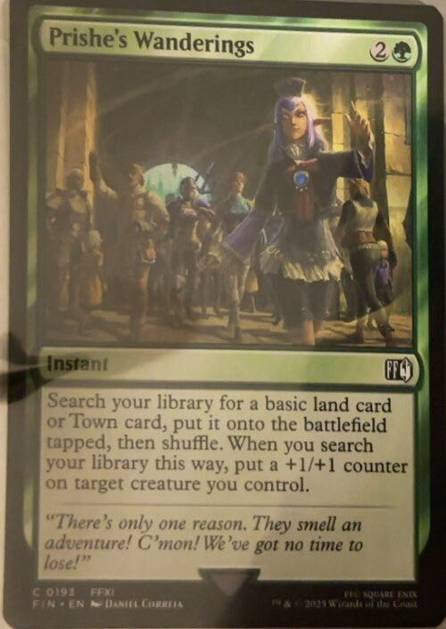 Prishe’s Wanderings  magic card collectible - Main Image 2