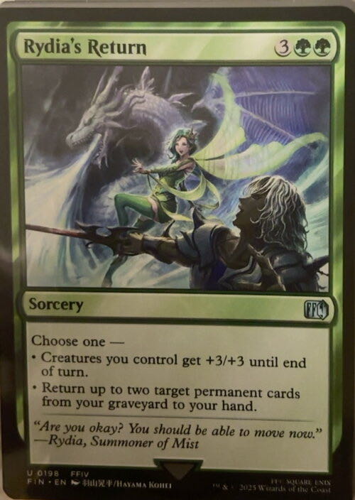 Rydia’s Return  magic card collectible - Main Image 2