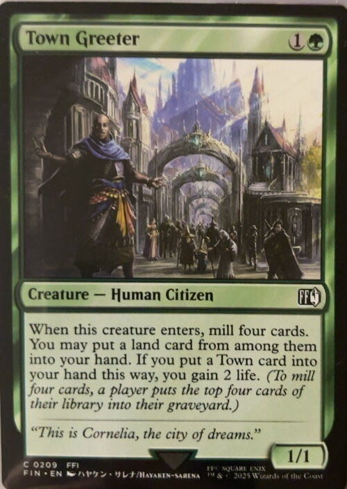 Town Greeter  magic card collectible - Main Image 2
