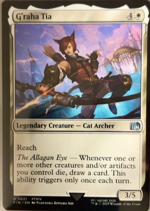 G’raha Tia  magic card collectible - Main Image 2