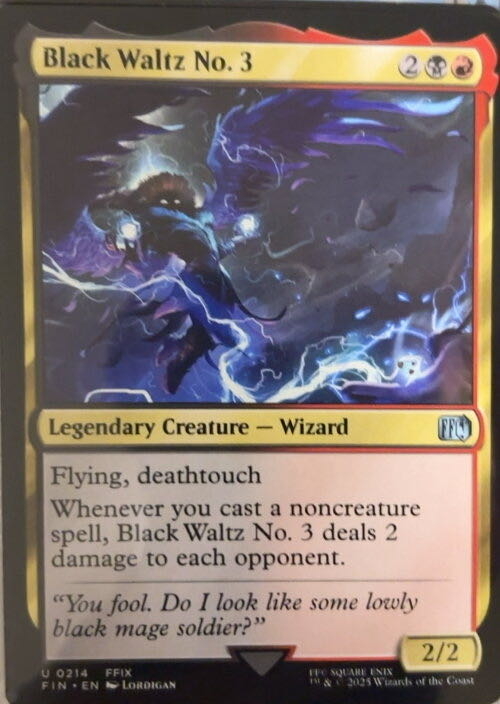 Black Waltz No. 3  magic card collectible - Main Image 2