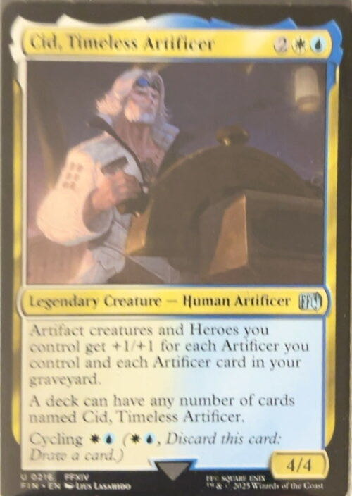 Cid, Timeless Artificer  magic card collectible - Main Image 2