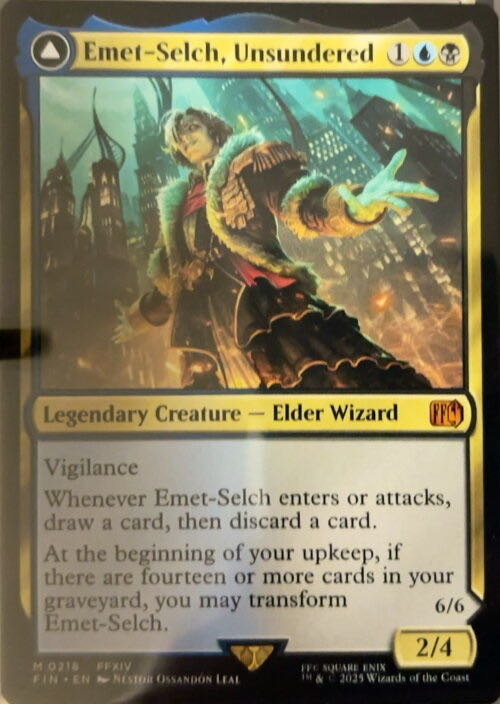 Emet-Selch, Unsundered // Hades, Sorcerer of Eld  magic card collectible - Main Image 2