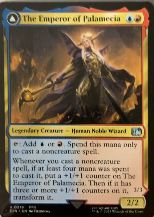 The Emperor of Palamecia // The Lord Master of Hell  magic card collectible - Main Image 2