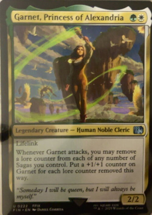 Garnet, Princess of Alexandria  magic card collectible - Main Image 2
