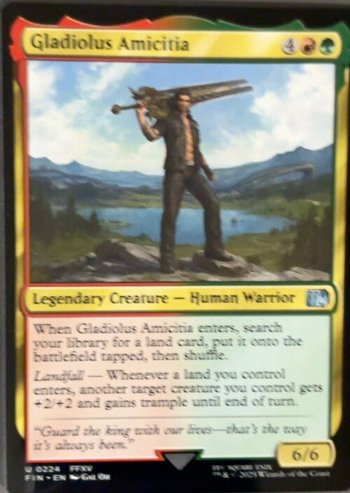 Gladiolus Amicitia  magic card collectible - Main Image 2