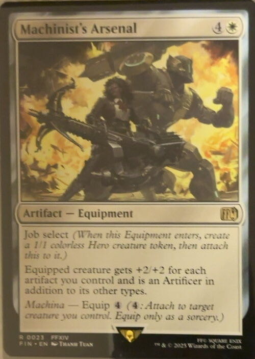 Machinist’s Arsenal  magic card collectible - Main Image 2