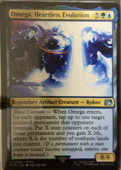 Omega, Heartless Evolution  magic card collectible - Main Image 2