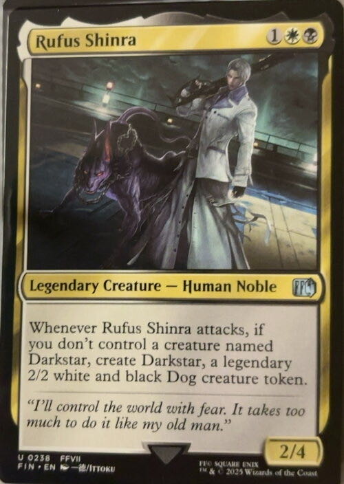 Rufus Shinra  magic card collectible - Main Image 2