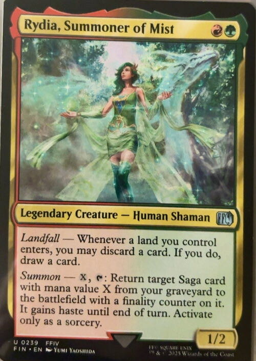Rydia, Summoner of Mist  magic card collectible - Main Image 2