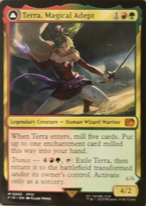 Terra, Magical Adept // Esper Terra  magic card collectible - Main Image 2