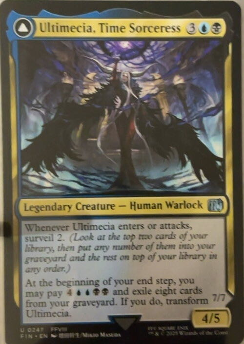 Ultimecia, Time Sorceress // Ultimecia, Omnipotent  magic card collectible - Main Image 2