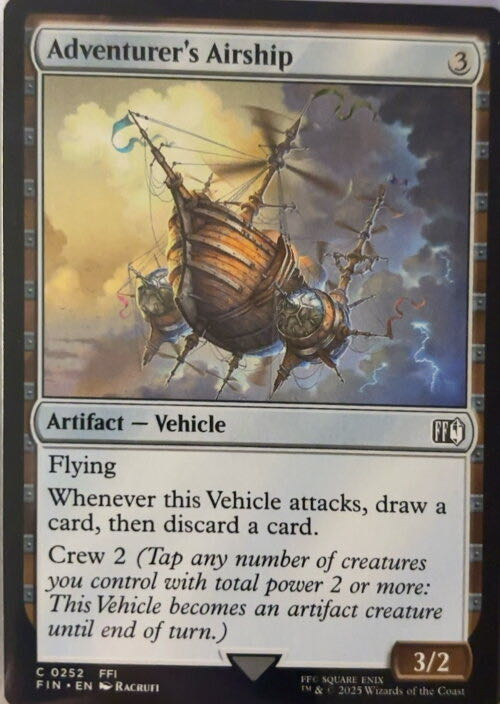 Adventurer’s Airship  magic card collectible - Main Image 2