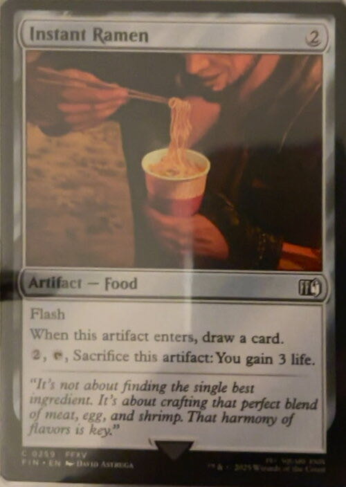 Instant Ramen  magic card collectible - Main Image 2