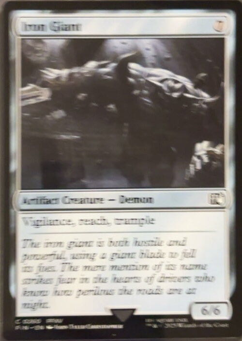 Iron Giant  magic card collectible - Main Image 2