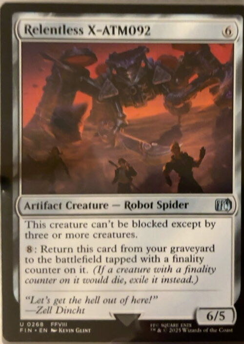 Relentless X-ATM092  magic card collectible - Main Image 2