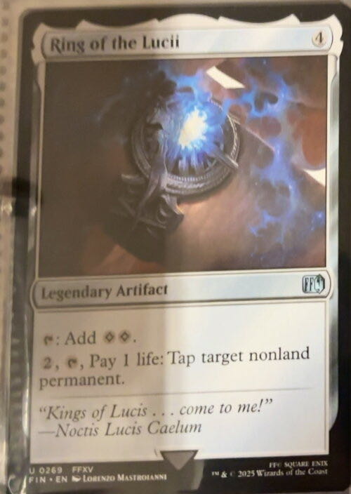 Ring of the Lucii  magic card collectible - Main Image 2