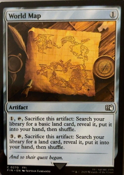 World Map  magic card collectible - Main Image 2