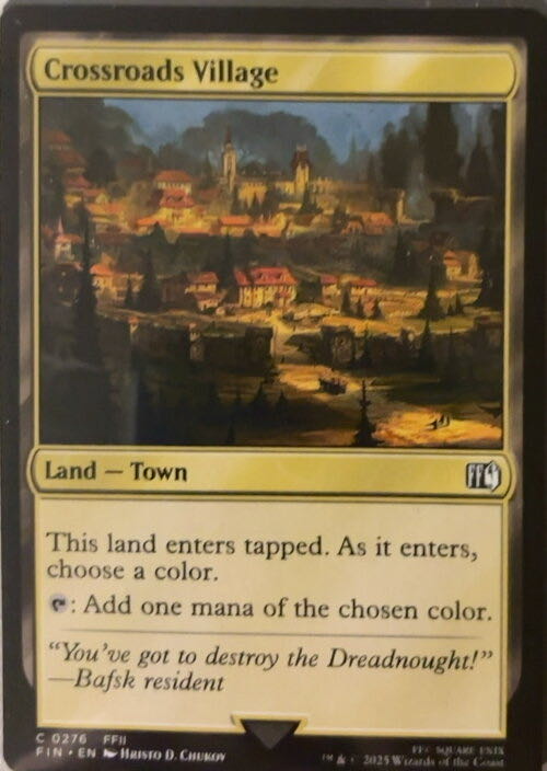 Crossroads Village  magic card collectible - Main Image 2
