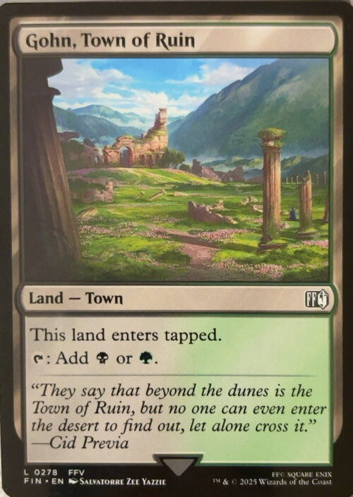 Gohn, Town of Ruin  magic card collectible - Main Image 2