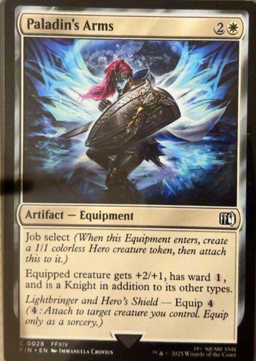Paladin’s Arms  magic card collectible - Main Image 2