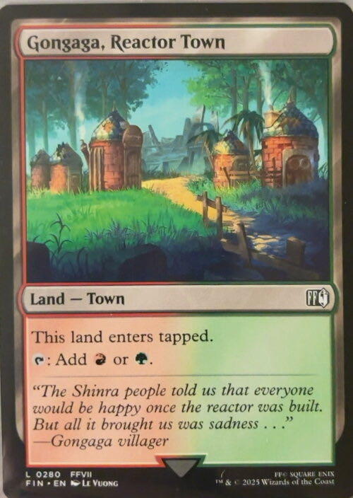 Gongaga, Reactor Town  magic card collectible - Main Image 2