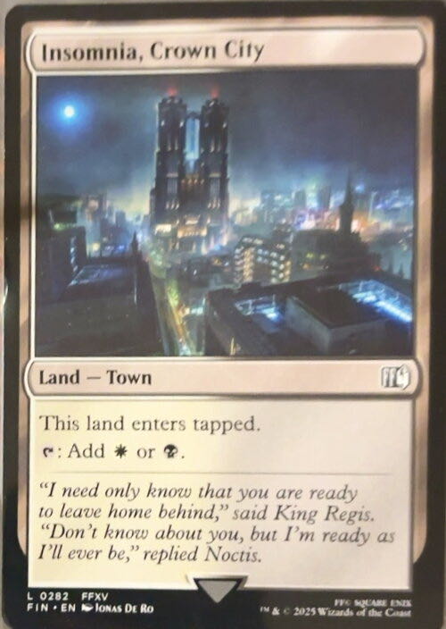 Insomnia, Crown City  magic card collectible - Main Image 2