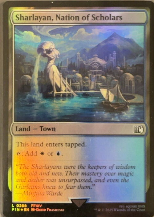 Sharlayan, Nation of Scholars  magic card collectible - Main Image 2