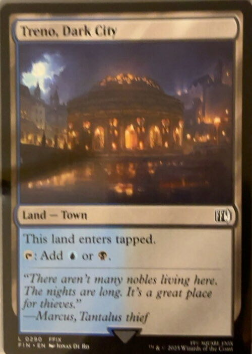 Treno, Dark City  magic card collectible - Main Image 2