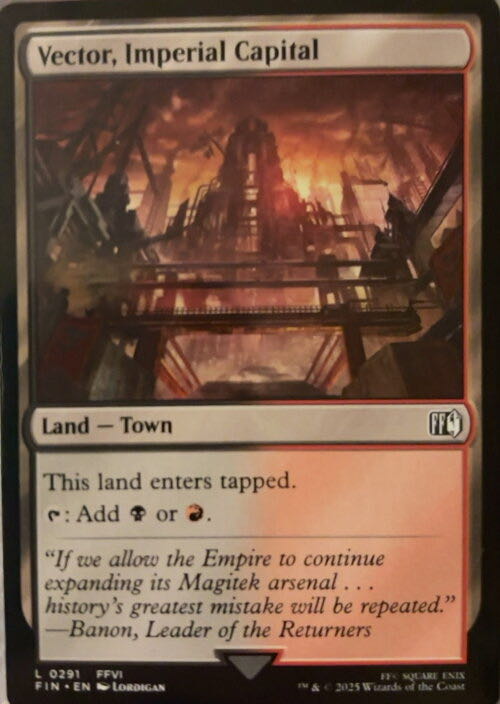 Vector, Imperial Capital  magic card collectible - Main Image 2