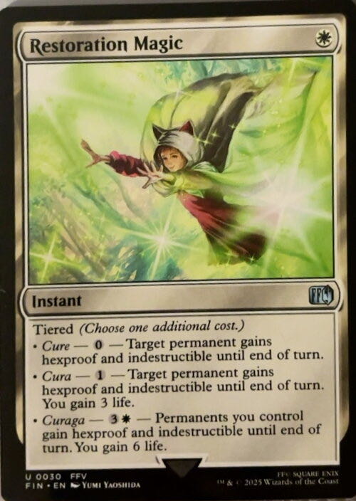 Restoration Magic  magic card collectible - Main Image 2