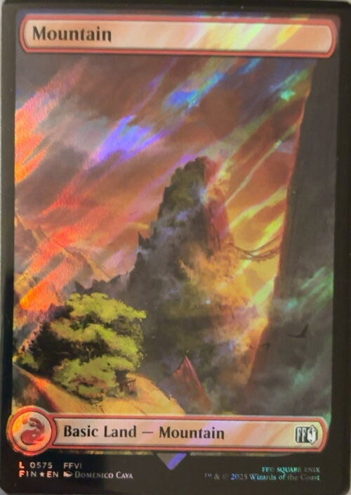 Mountain  magic card collectible - Main Image 2