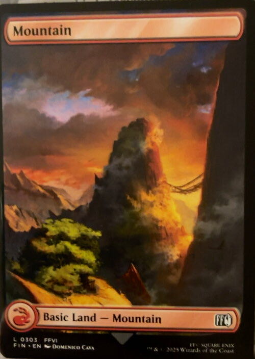 Mountain  magic card collectible - Main Image 3