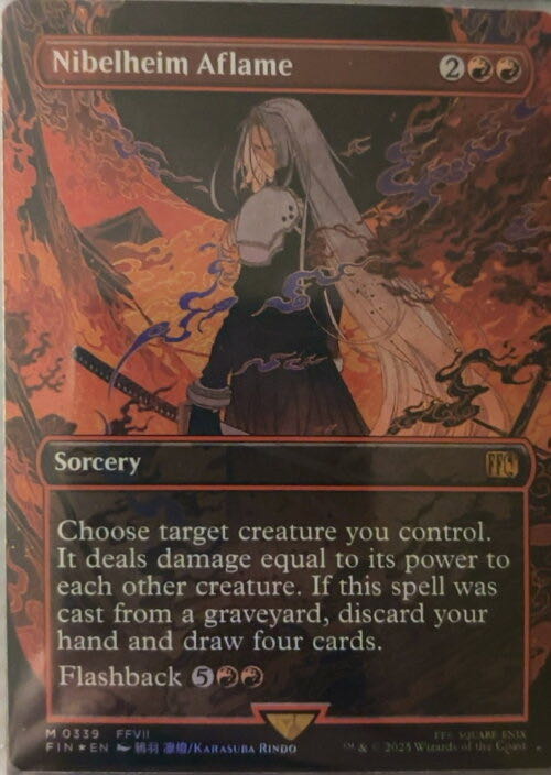 Nibelheim Aflame  magic card collectible - Main Image 2