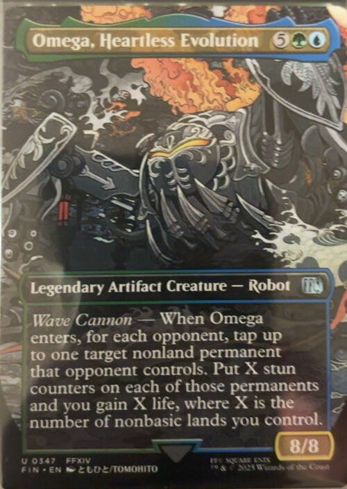 Omega, Heartless Evolution  magic card collectible - Main Image 2