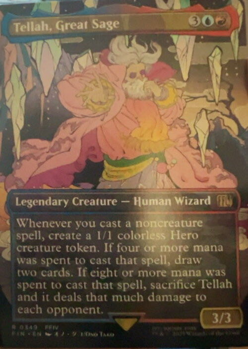 Tellah, Great Sage  magic card collectible - Main Image 2