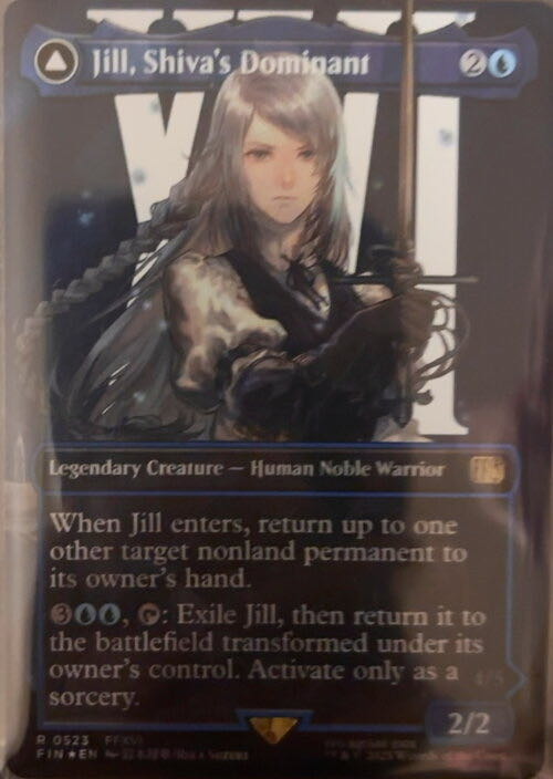 Jill, Shiva’s Dominant // Shiva, Warden of Ice  magic card collectible - Main Image 2