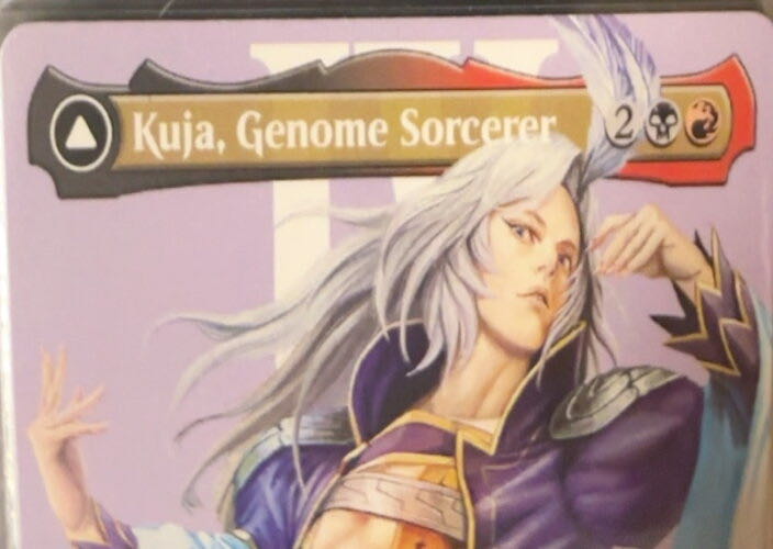 Kuja, Genome Sorcerer // Trance Kuja, Fate Defied  magic card collectible - Main Image 2