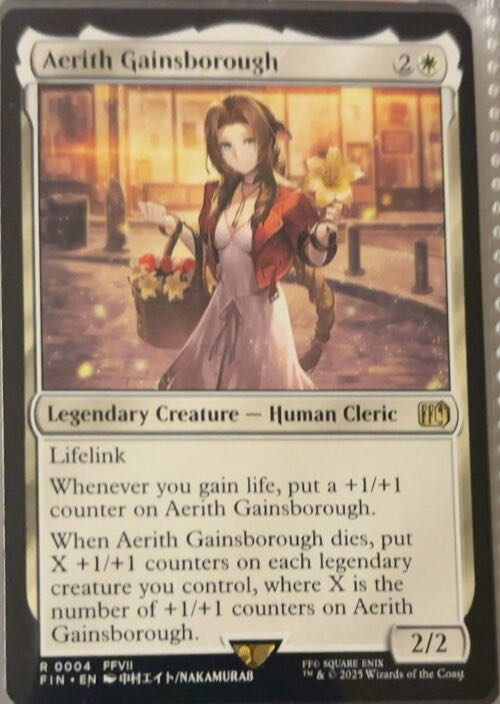 Aerith Gainsborough  magic card collectible - Main Image 2