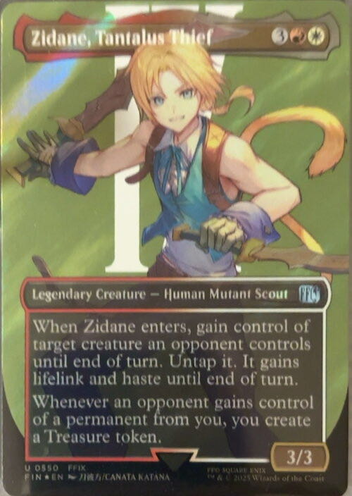 Zidane, Tantalus Thief  magic card collectible - Main Image 2