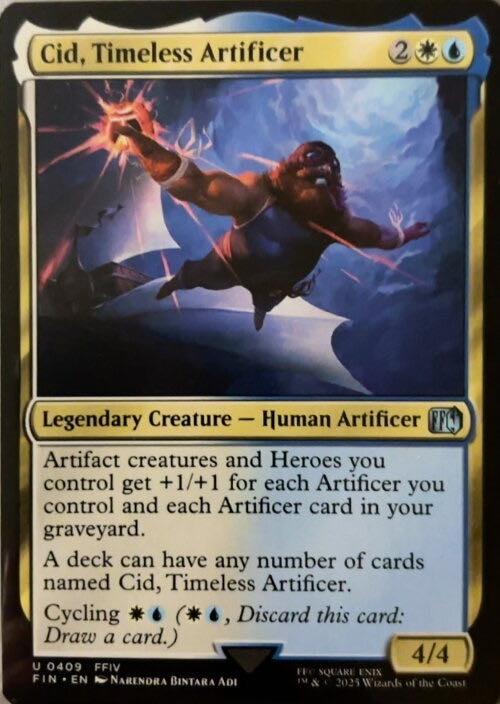 Cid, Timeless Artificer  magic card collectible - Main Image 2