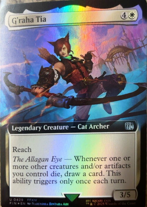 G’raha Tia  magic card collectible - Main Image 3
