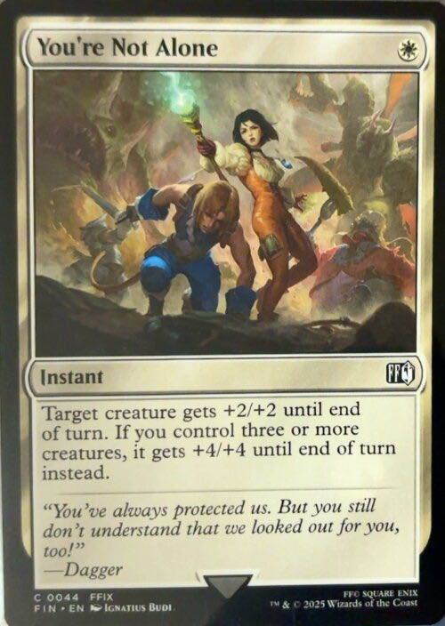 You’re Not Alone  magic card collectible - Main Image 2