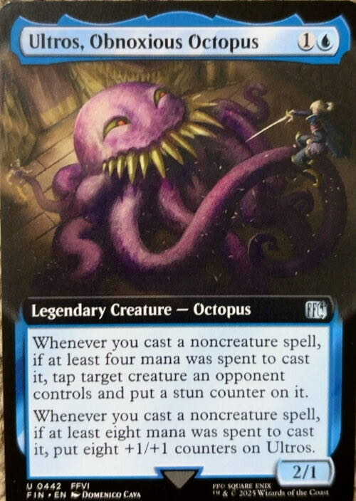 Ultros, Obnoxious Octopus  magic card collectible - Main Image 3