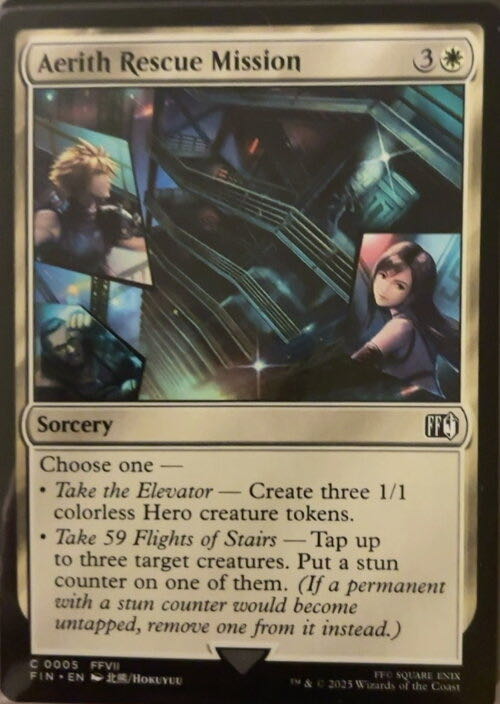 Aerith Rescue Mission  magic card collectible - Main Image 2