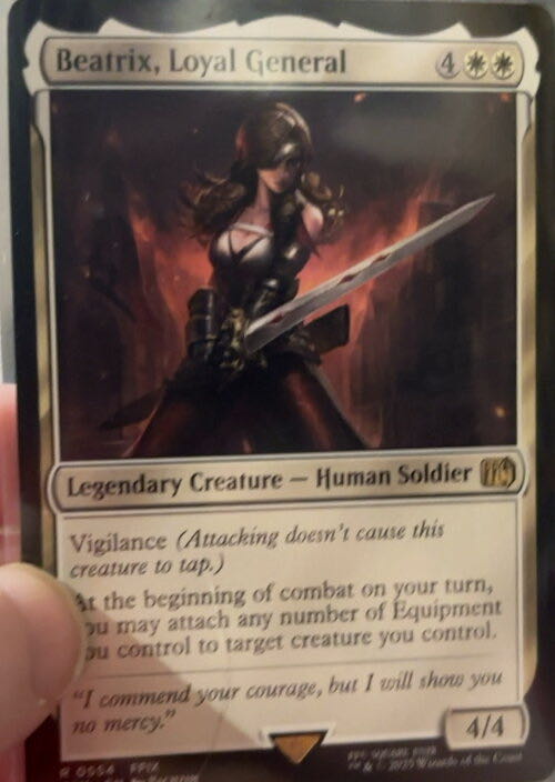 Beatrix, Loyal General  magic card collectible - Main Image 3