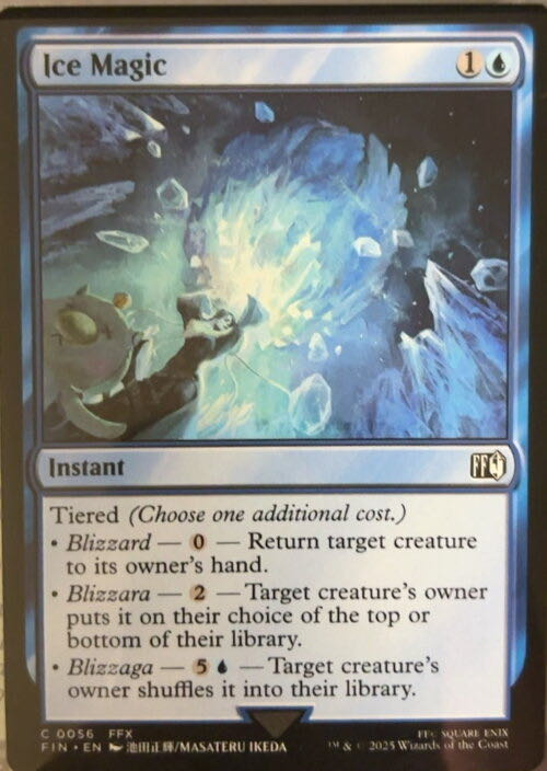 Ice Magic  magic card collectible - Main Image 2