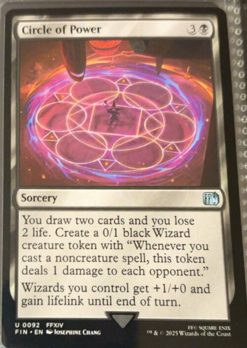 Circle of Power  magic card collectible - Main Image 2
