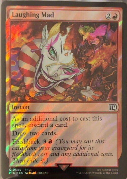 Laughing Mad  magic card collectible - Main Image 2